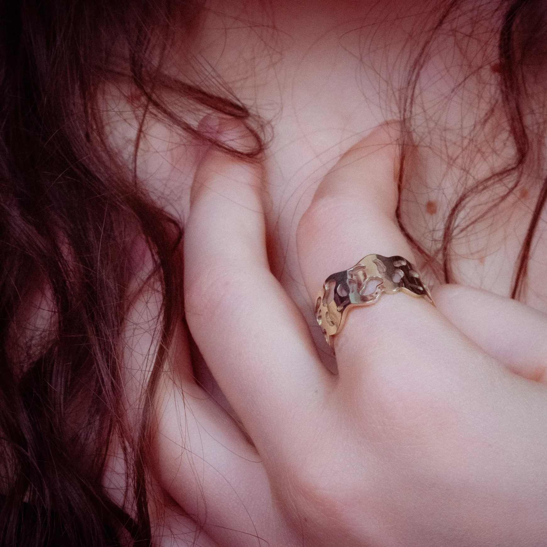 bague danseureuse or