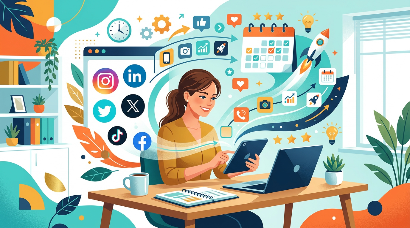 Social Media Tips for Solopreneurs Who Are Too Busy to Post