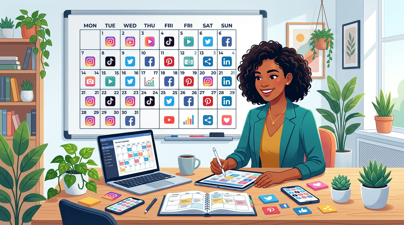 How to Plan a Month of Social Media in One Day