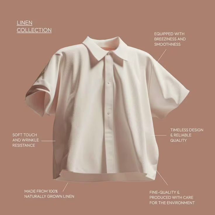 Cotton Half Shirt Summer thumbnail 2