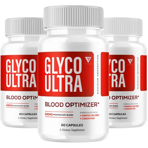 Glyco Ultra 3 bottle pack — 90 day blood sugar support