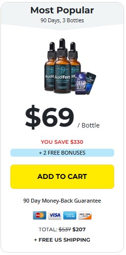 audiovita buy 3 bottles