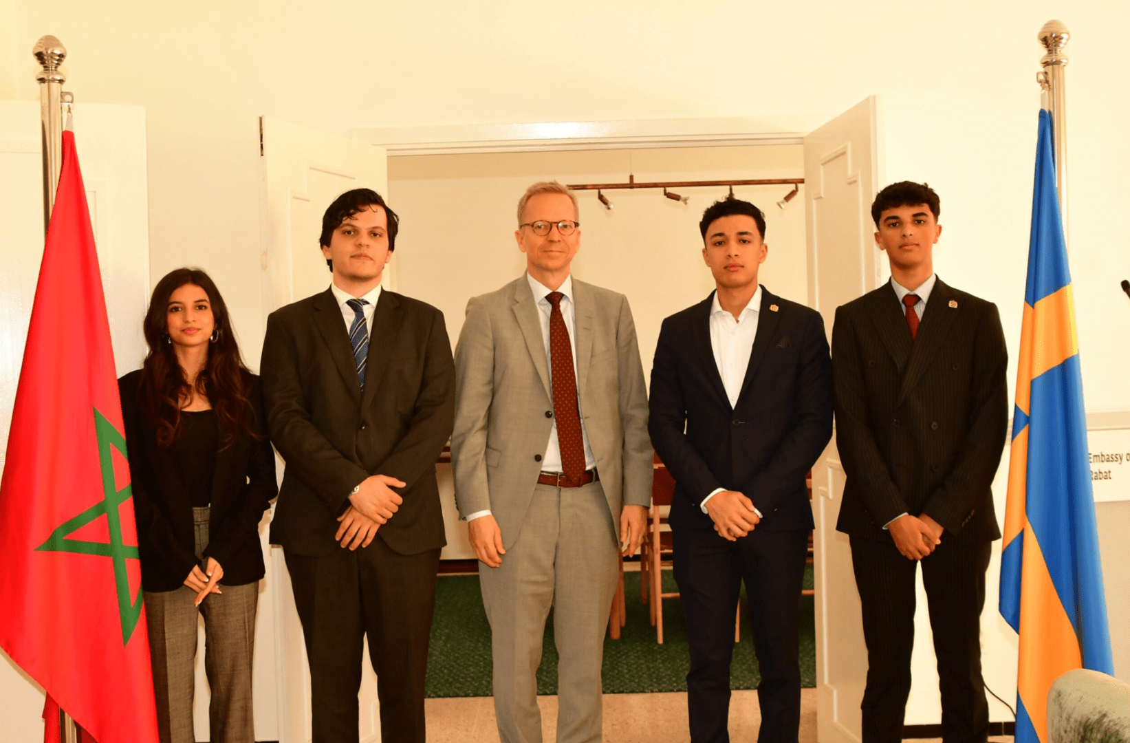 Visit to the Embassy of Sweden in Morocco