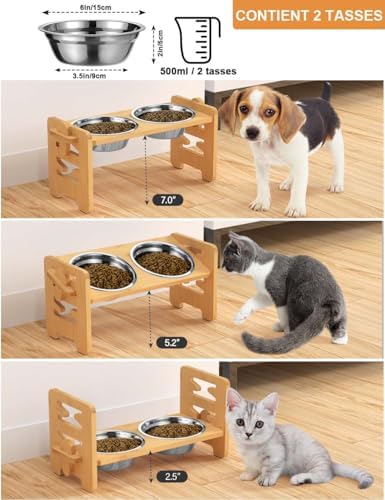 Vue 2 de Vantic Gamelle Chien Surelevee