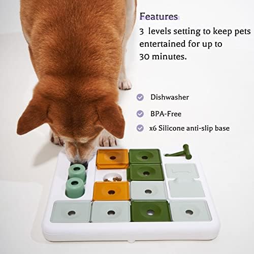 Vue 4 de Barkwhiz Jouet Puzzle Pour