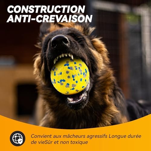 Vue 4 de Sunneko Balle Indestructible Pour