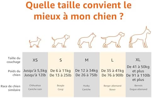 Vue 3 de Amazon Basics Chien Lit