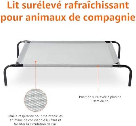 Vue 4 de Amazon Basics Chien Lit