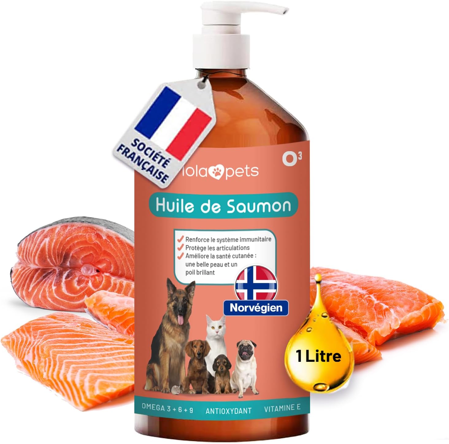 Huile De Saumon Pour