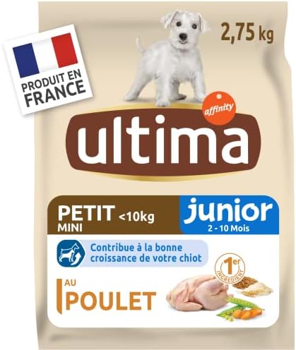 Vue 2 de Ultima Croquettes Petit Chien