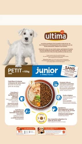 Vue 3 de Ultima Croquettes Petit Chien