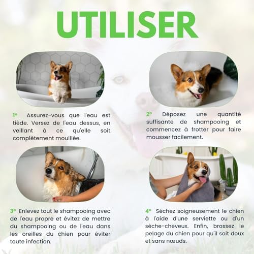 Vue 3 de Plantawa Shampooing Pour Chien