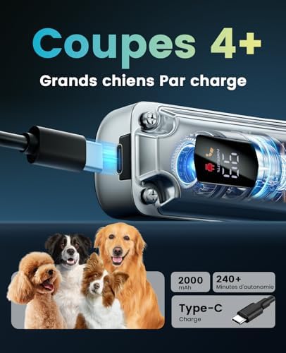 Vue 5 de Oneisall Tondeuse Professionnelle Silencieuse