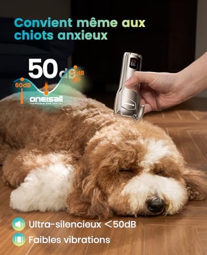 Vue 6 de Oneisall Tondeuse Professionnelle Silencieuse