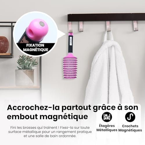 Vue 4 de Brosse Cheveux Magique