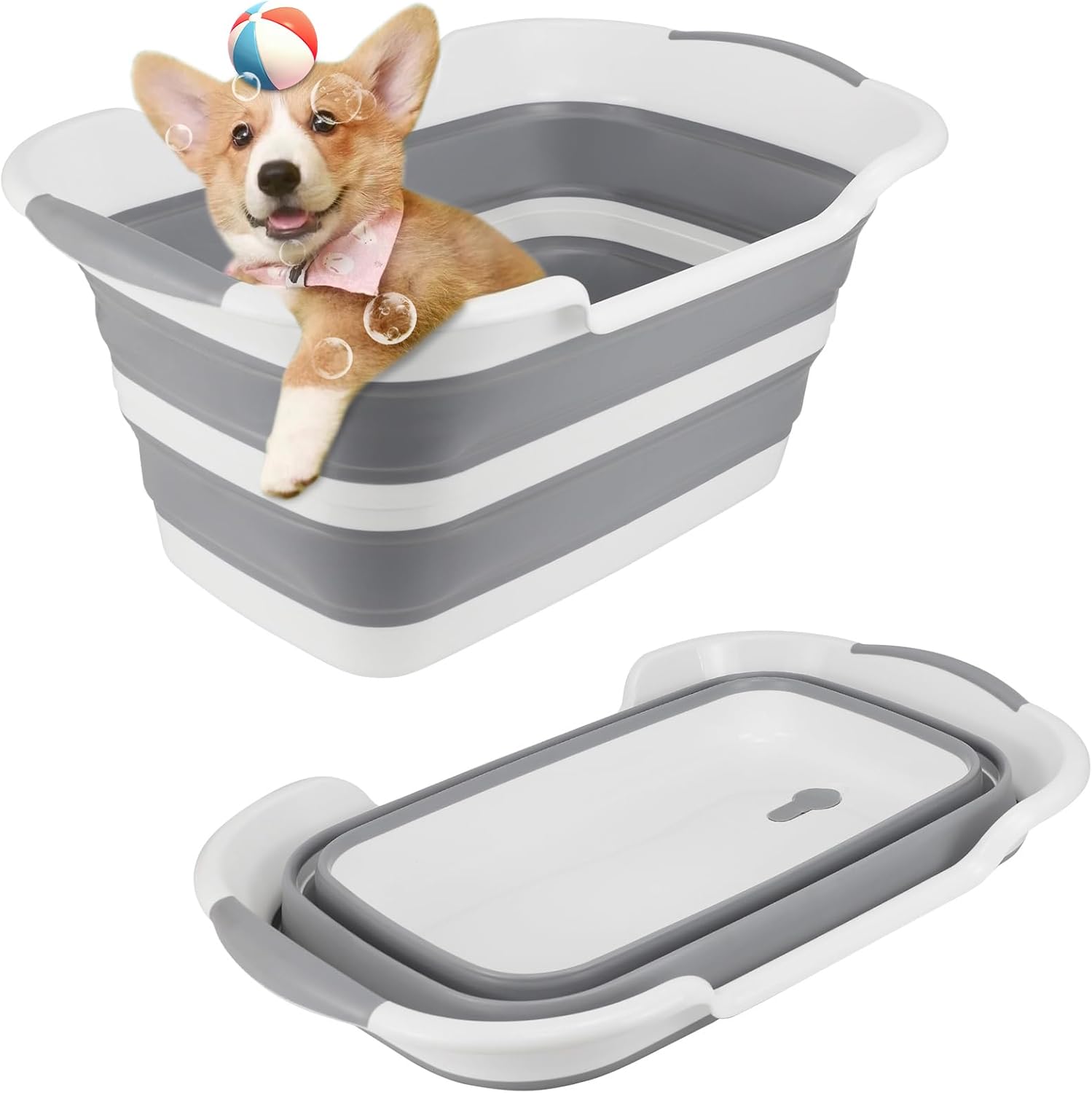 Ddluck Baignoire Pliable Multifonctionnelle