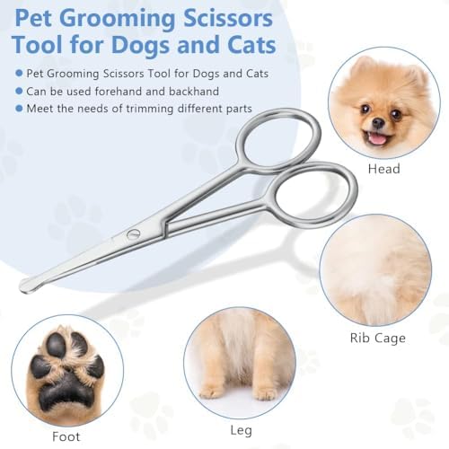 Vue 5 de Adiwo Ciseaux Toilettage Chien