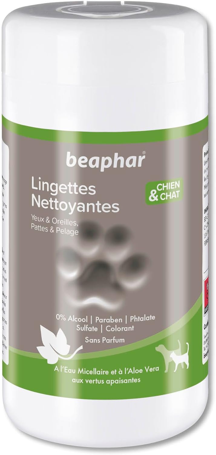 Beaphar Lingettes Nettoyantes Yeux