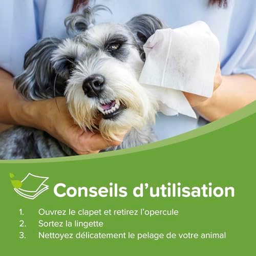 Vue 4 de Beaphar Lingettes Nettoyantes Yeux