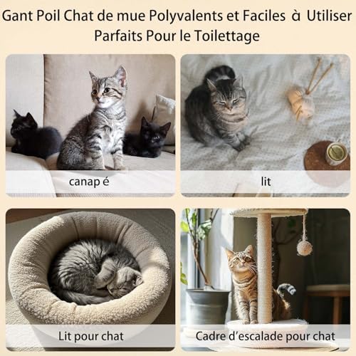 Vue 6 de Kunoli Pieces Gant Poil