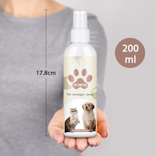 Vue 4 de Aomig Spray Demelant Chien