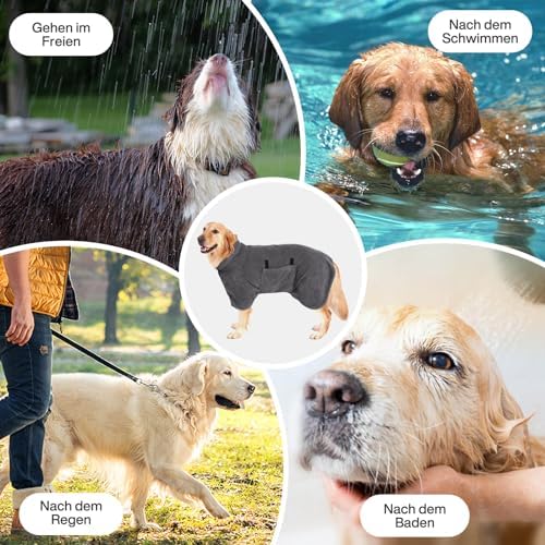 Vue 7 de Guhaool Peignoir En Microfibre