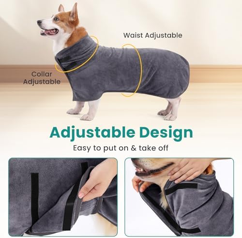 Vue 4 de Pettom Peignoir De Bain