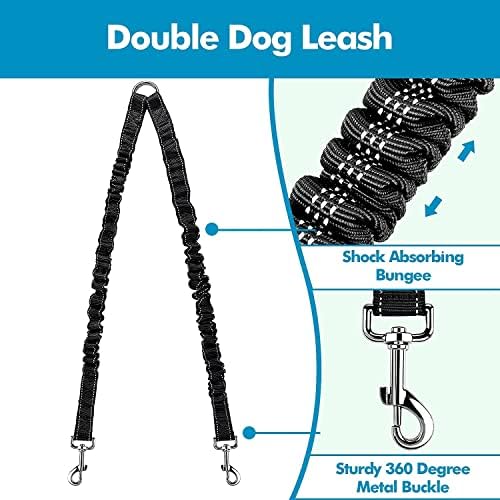 Vue 6 de Edipets Laisse Double Pour