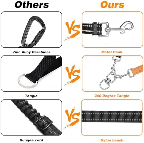 Vue 4 de Ahqizfx Laisse Double Pour