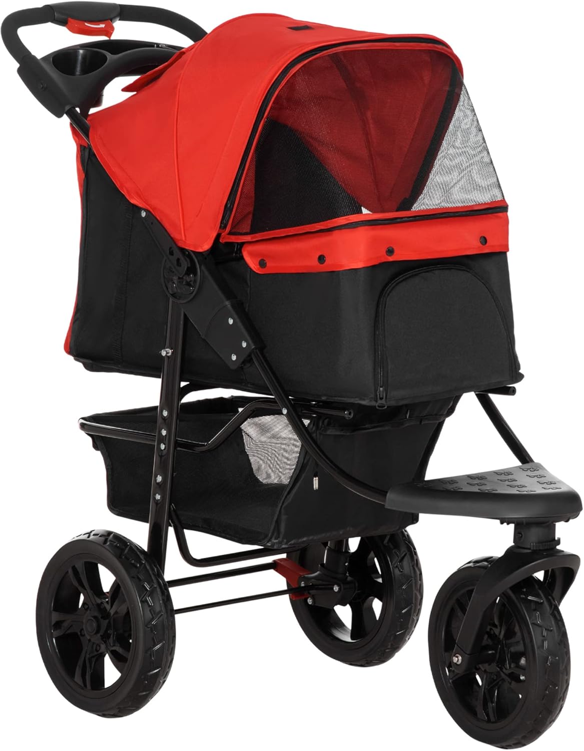 Pawhut Chariot Pliable Pour