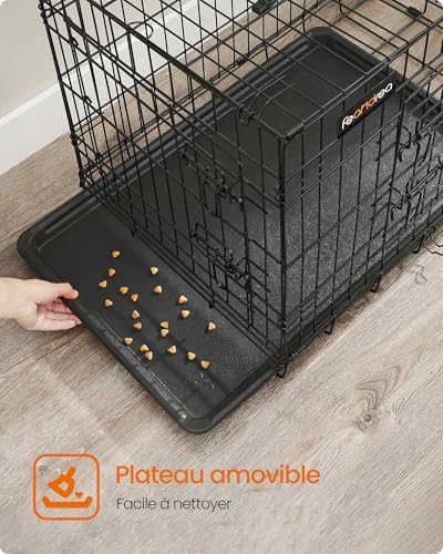 Vue 6 de Feandrea Cage Pour Chien