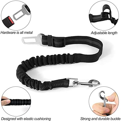 Vue 3 de Redamancy Ceinture Chien Voiture