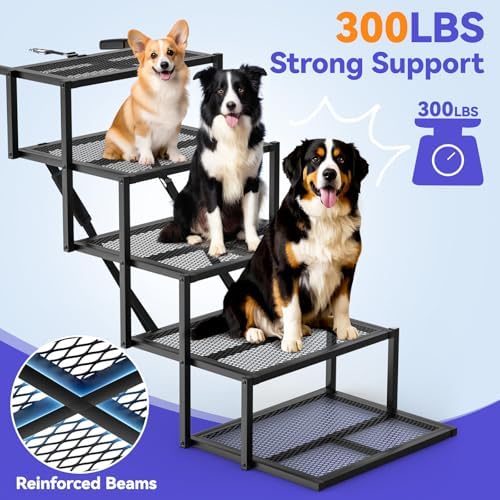 Vue 3 de Escalier Pour Chien Extra