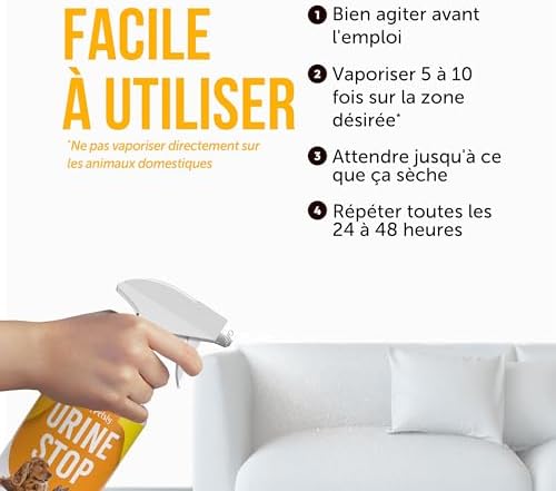 Vue 4 de Petsly Anti Marquage Urinaire