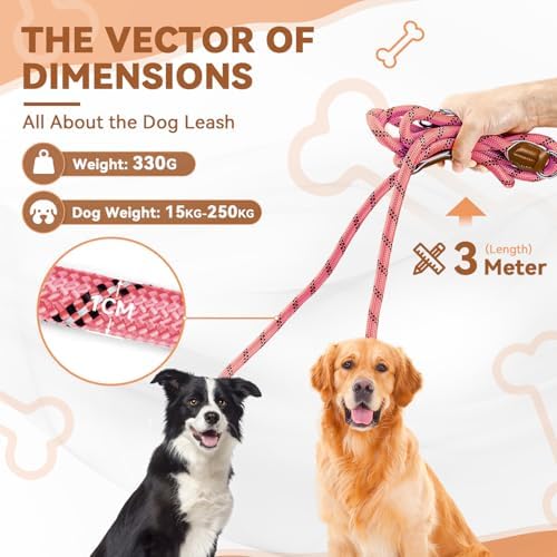 Vue 5 de Petcooz Laisse Chien Reglable
