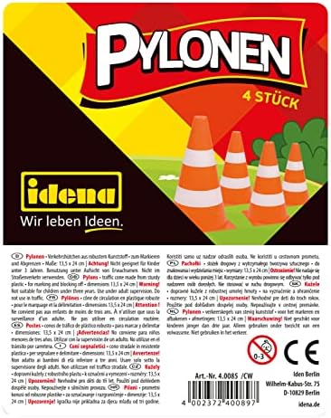 Vue 6 de Idena Lot De Cones