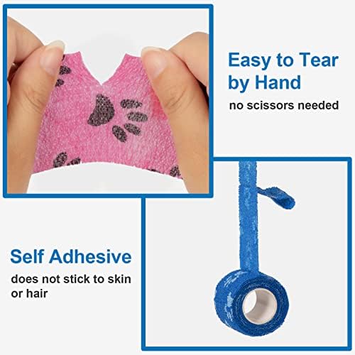 Vue 4 de Rouleaux Vet Wrap Bandage