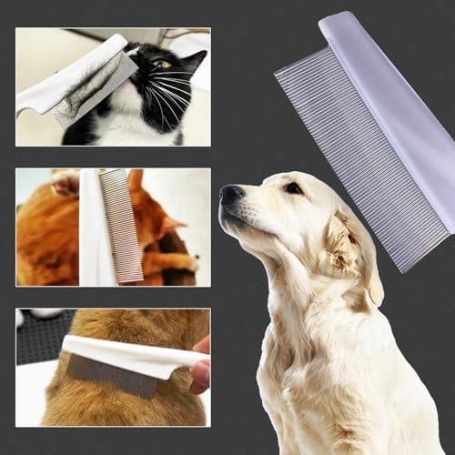 Vue 5 de Peigne Antipuces Pour Chat