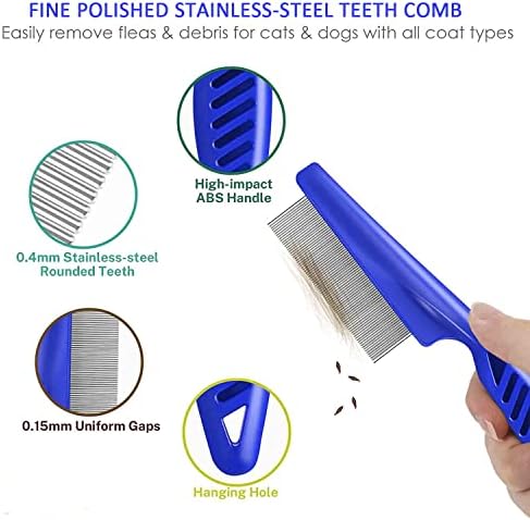 Vue 4 de Peignes Antipuces Peignes En