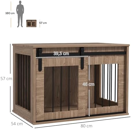 Vue 7 de Pawhut Cage Caisse Niche