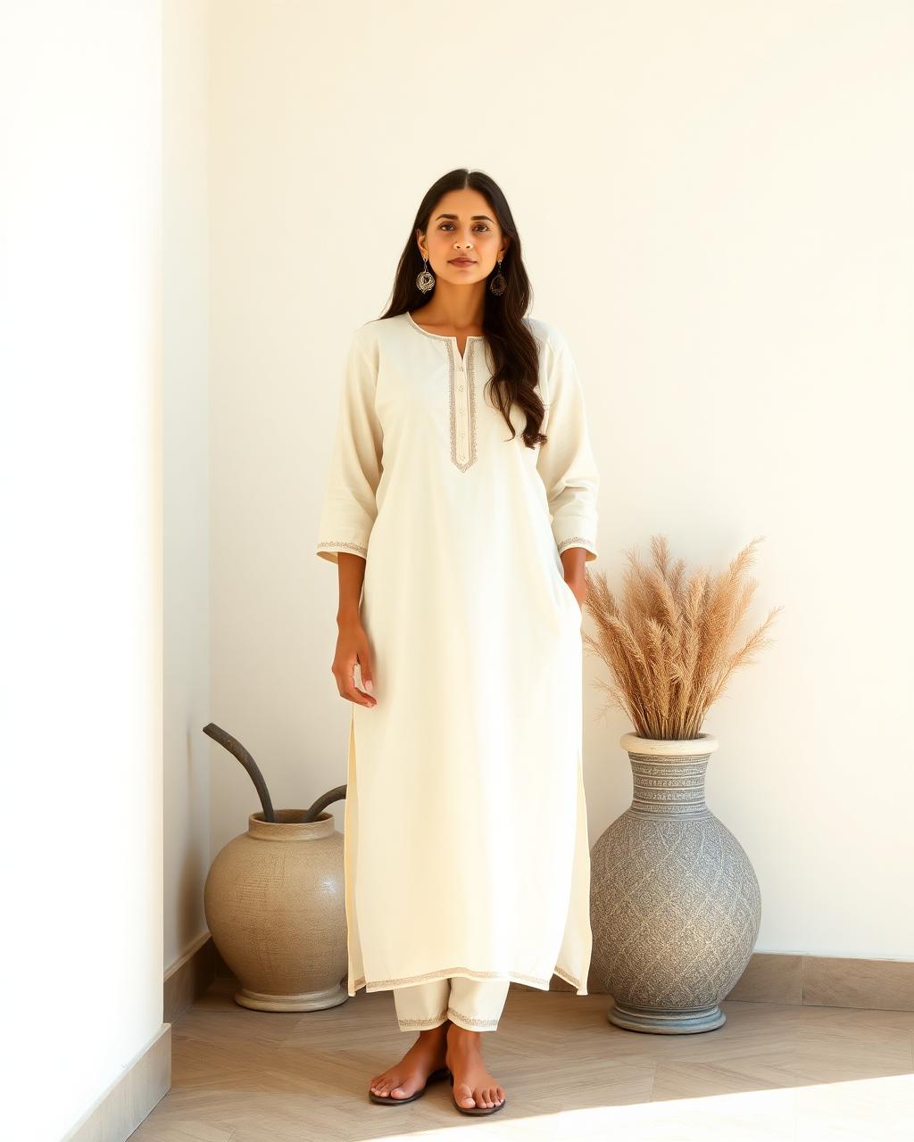 Everyday Cotton Kurta