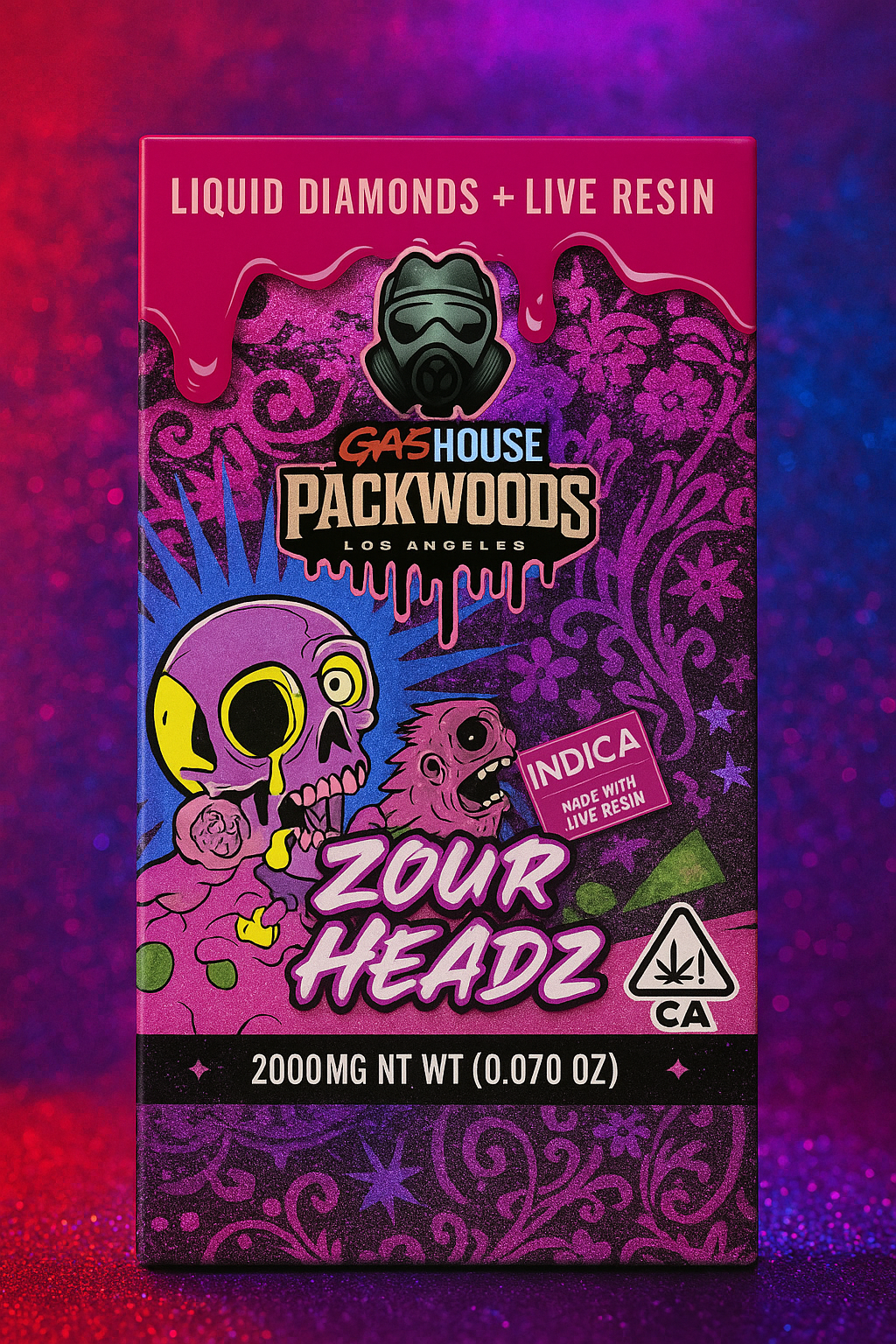 Imagen de ZOUR HEADZ – Packwoods x GasHouse