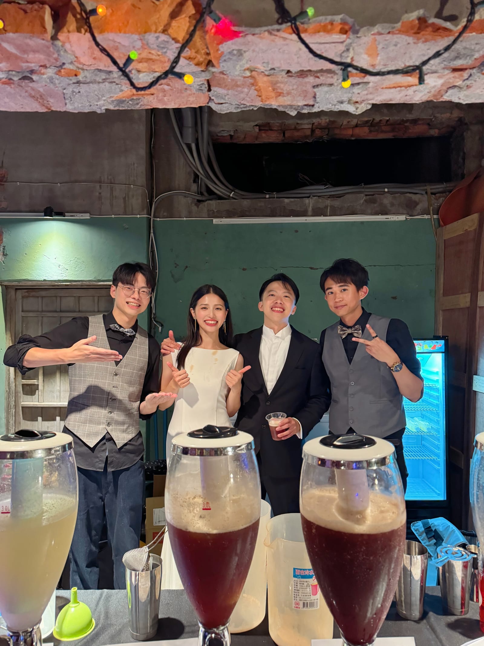 婚禮調酒服務現場照片