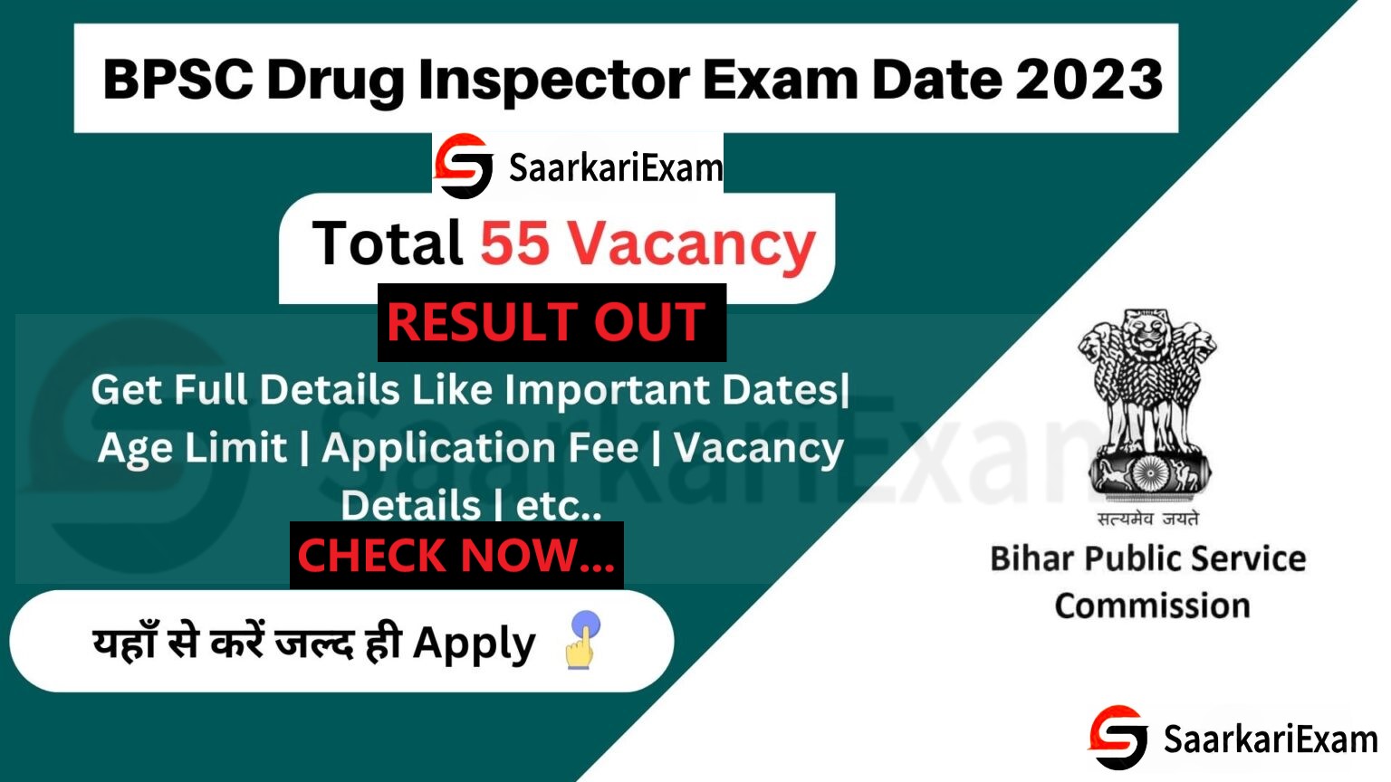 BPSC DRUG INSPECTOR POST image