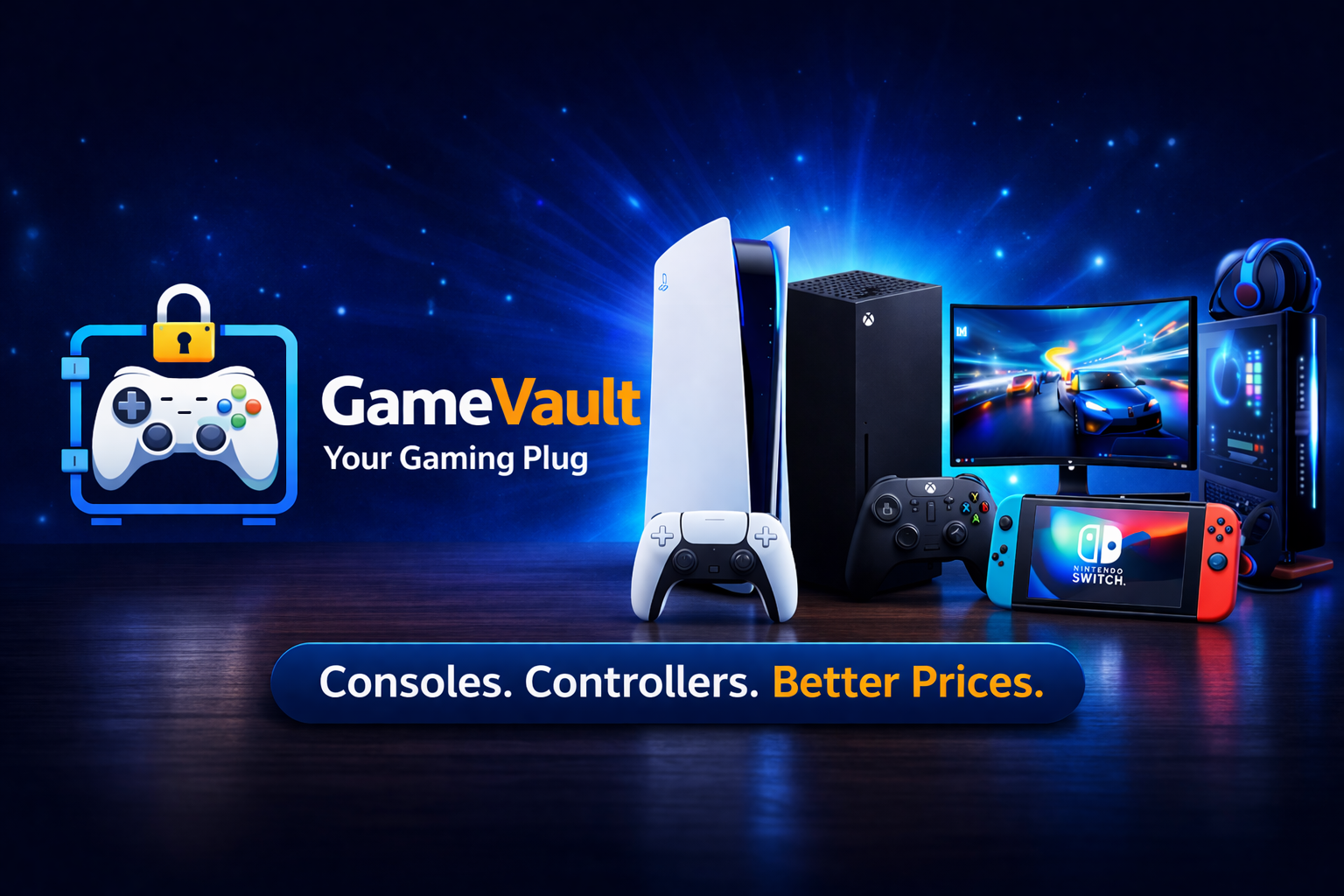 GameVault store banner
