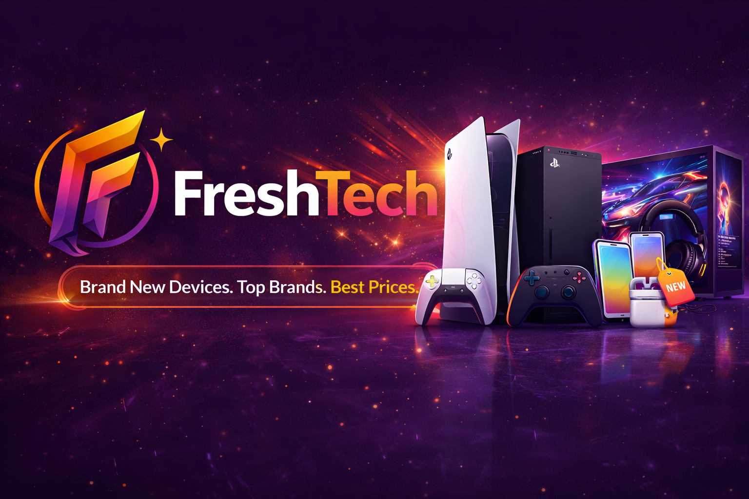 FreshTech store banner