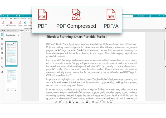 Readiris PDF Edition