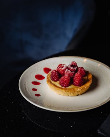 Tartelette aux framboises