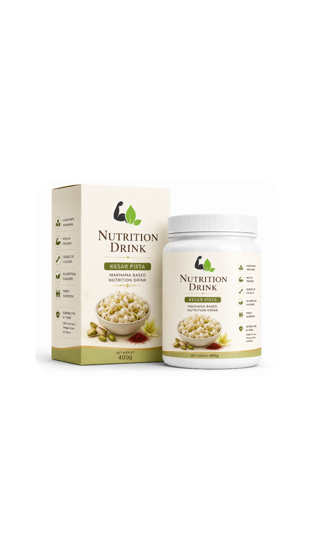 ANNEXIVA Nutrition Drink – Kesar Pista