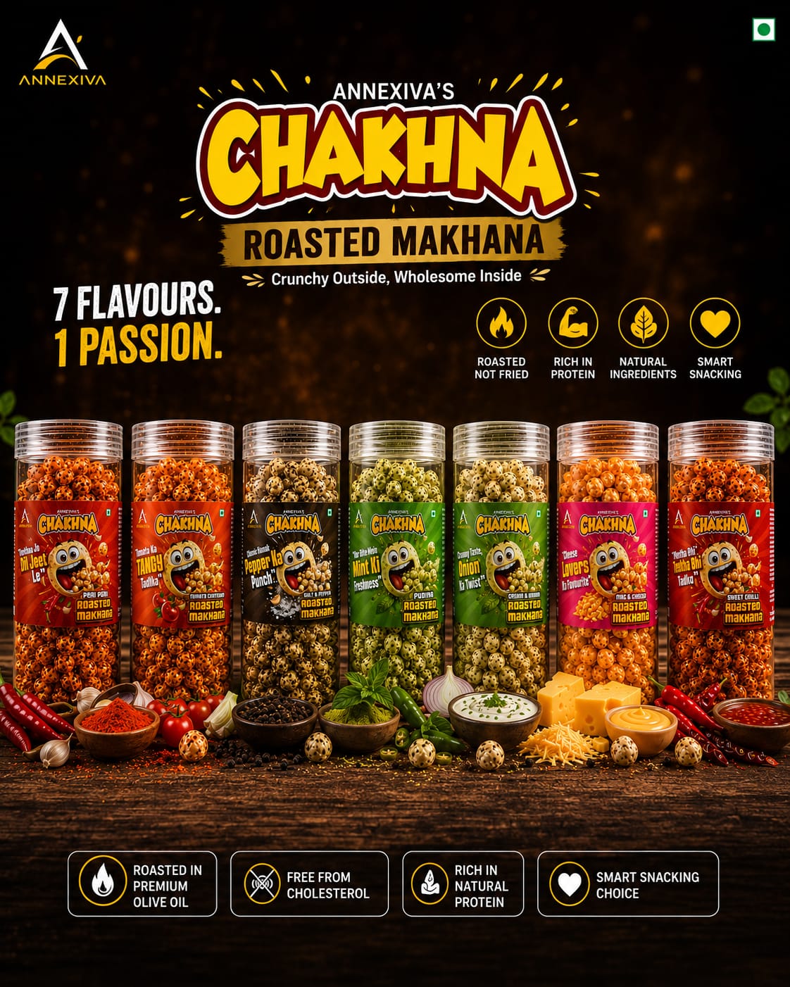 Flavoured Makhana Combo